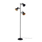 Lilly Stojaca Lampa Black/Gold - Lindby