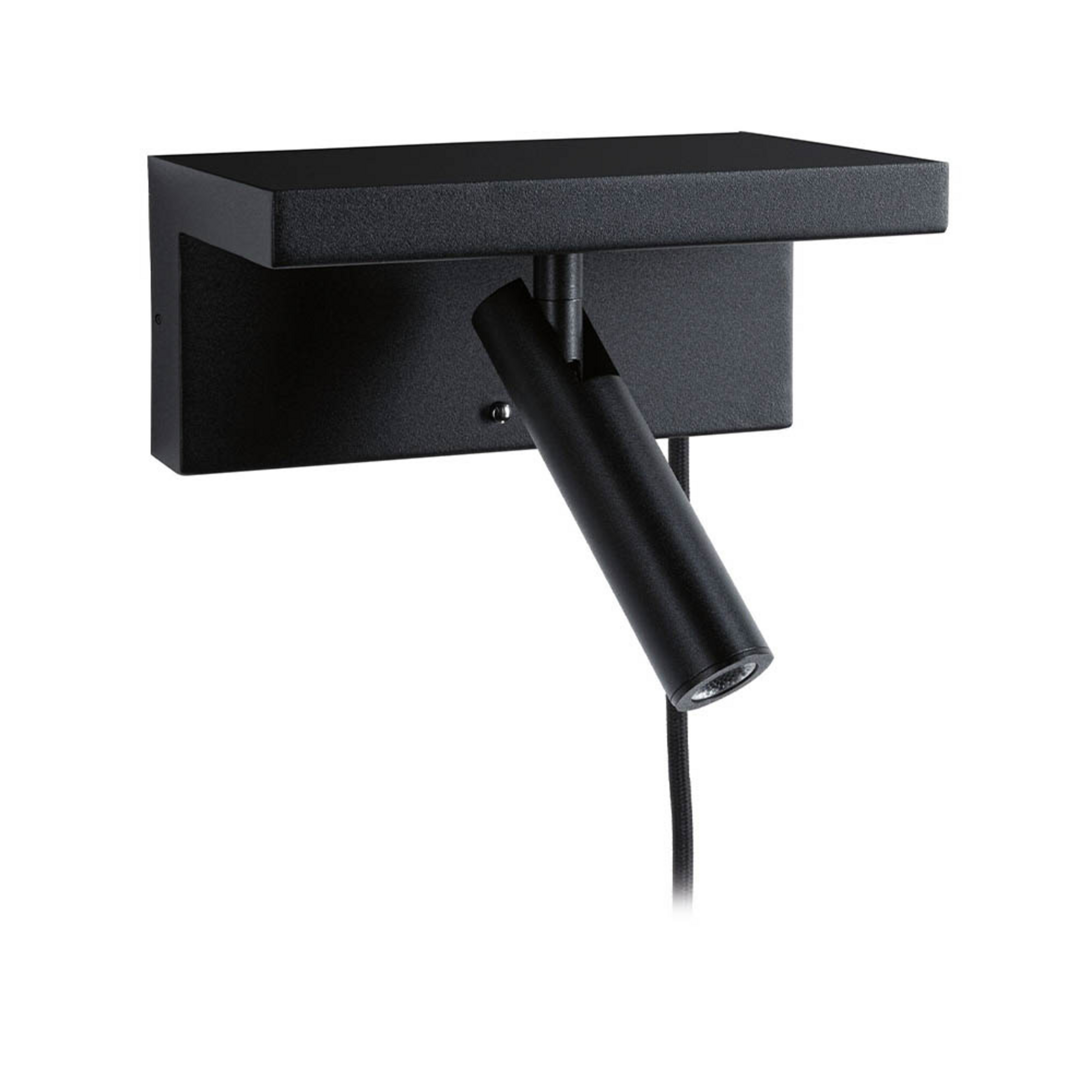 Jerik wandlamp met USB 3-traps dimbaar. Mat zwart - Paulmann