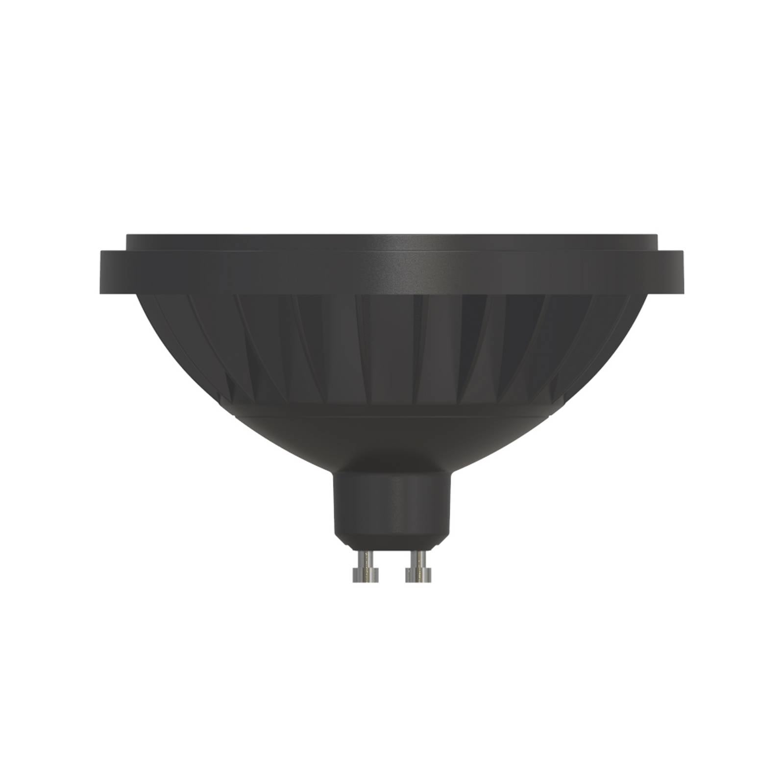 Arcchio LED-reflectorlamp GU10 ES111, 12 W, zwart, 4.000 K