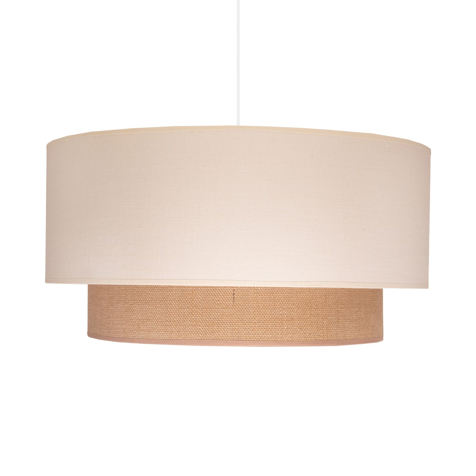 Duolla Taklampa Ecru/Jute - Euluna