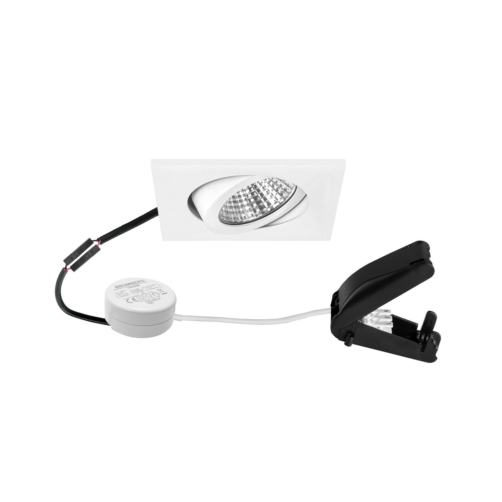 BRUMBERG BB05 Spot RC Treiber rund Anschlussbox strukturweiß