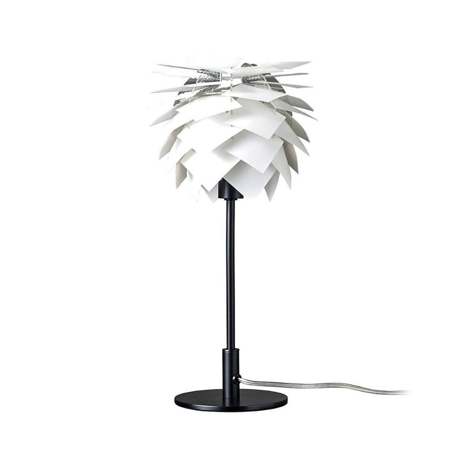 Dyberg Larsen bordslampa Pineapple vit/svart höjd 35 cm