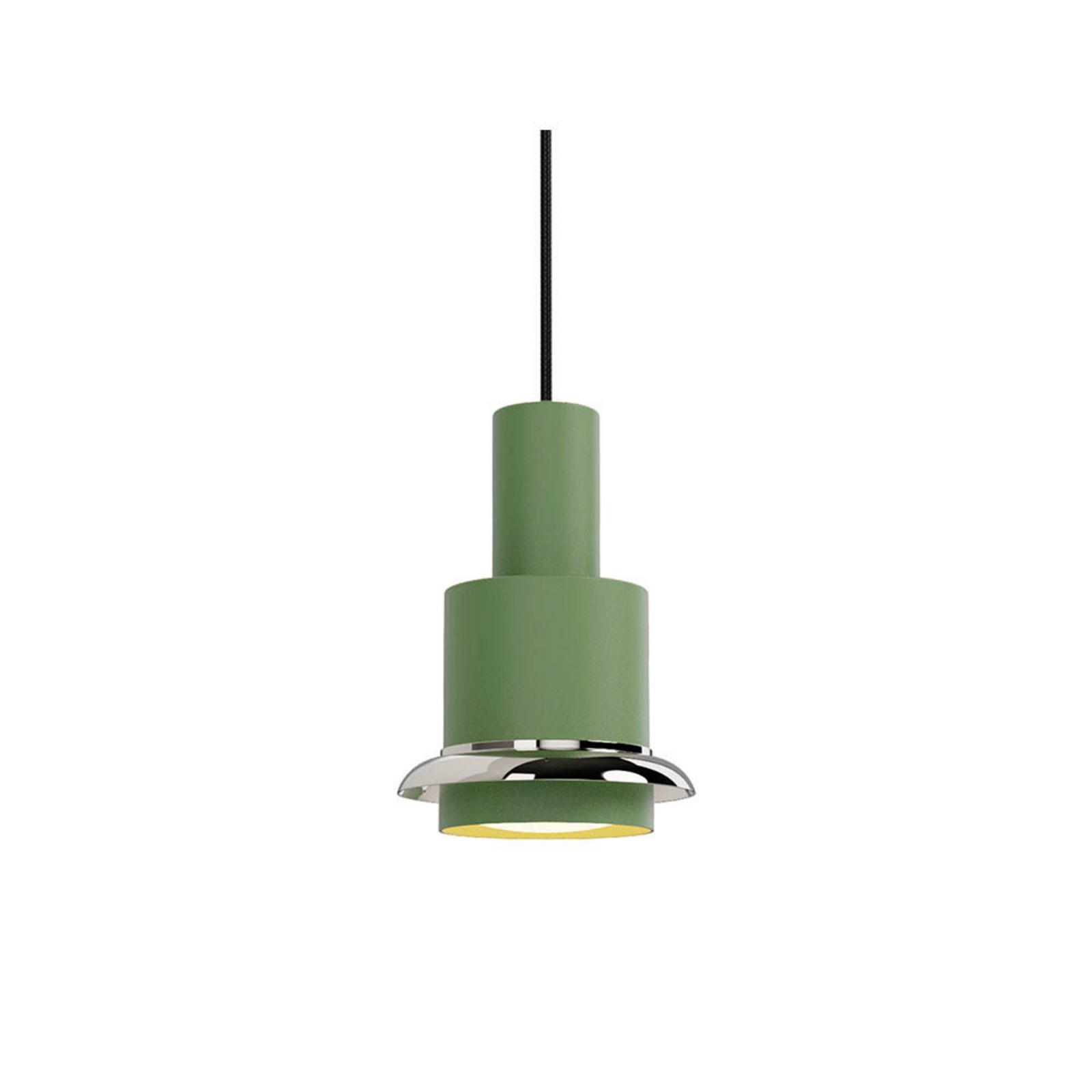 Chaumont Pendelleuchte Ø15xH22 Green/Nickel - DCW
