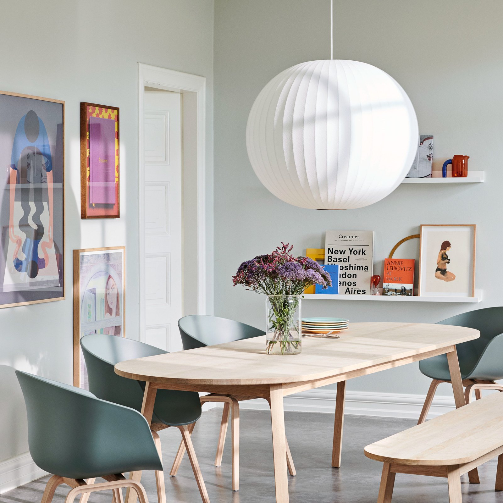 Nelson Ball Bubble Závěsné Světlo L Off-White - Herman Miller