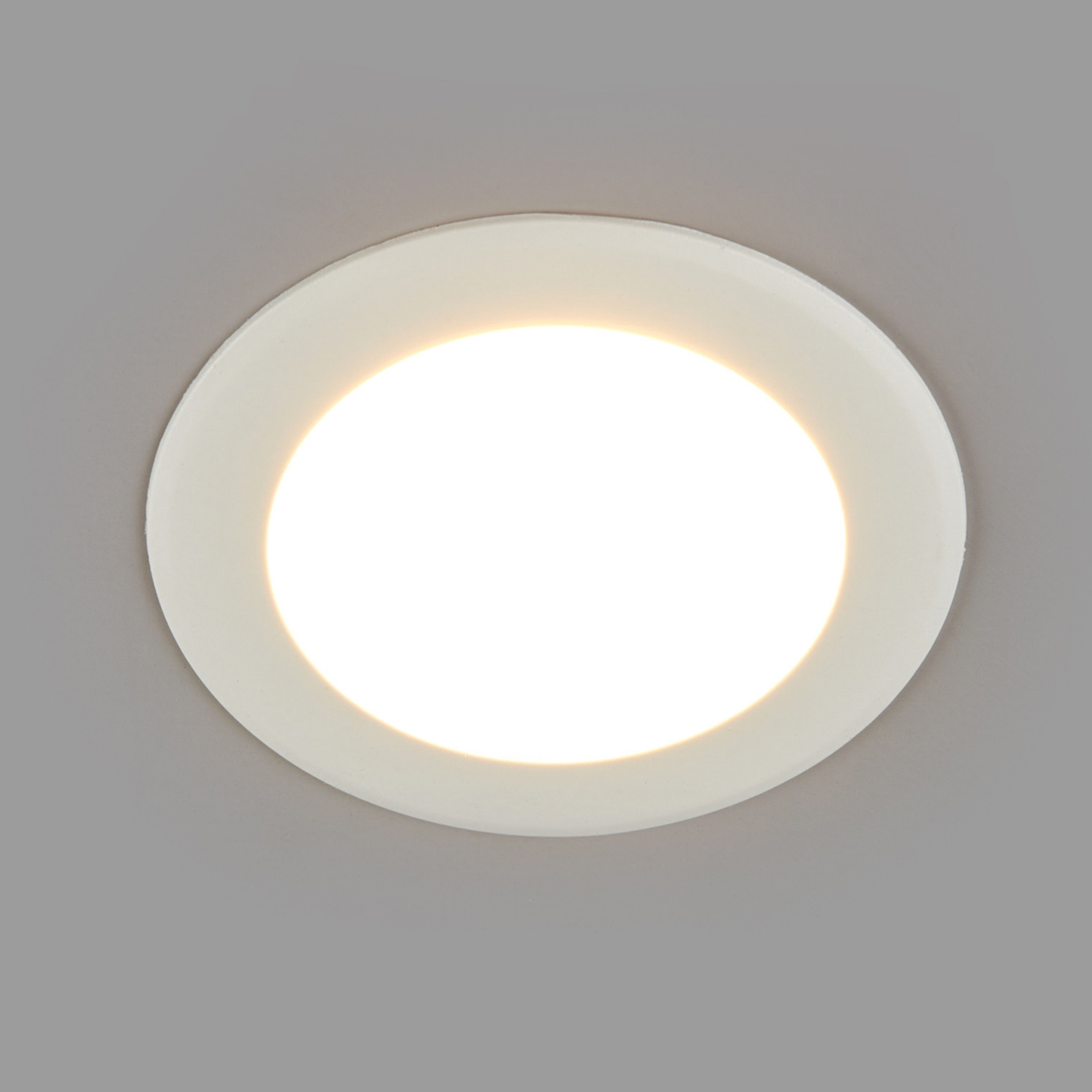 lámpara empotrable LED redonda Arian, 9,2 cm 6W Lampara.es