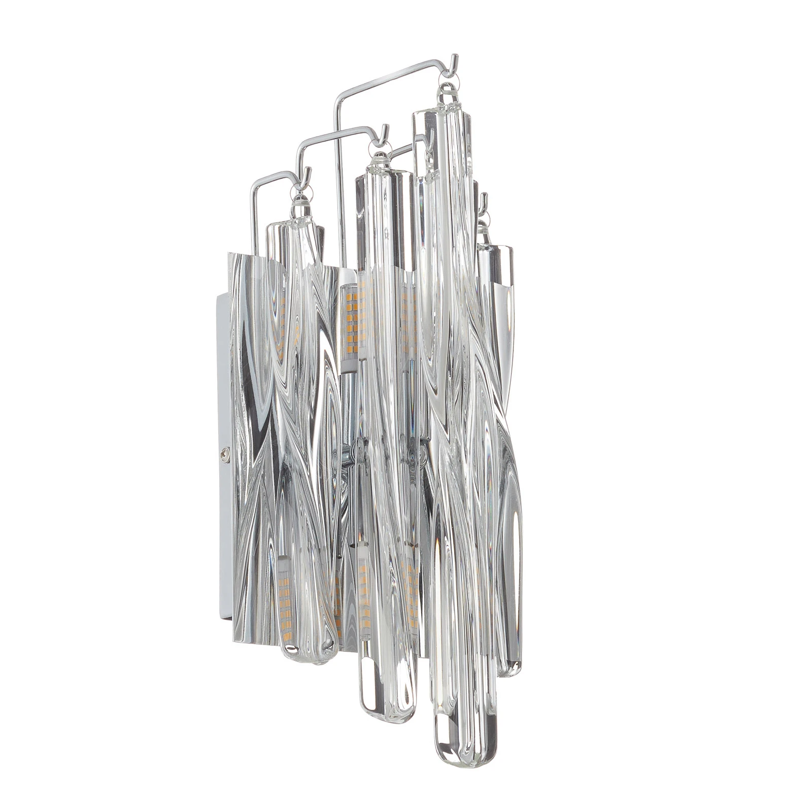 Kristallglas-Wandleuchte Manacor mit LED
