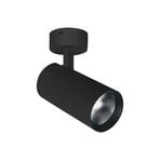 Spot pour plafond LED Nestor, noir