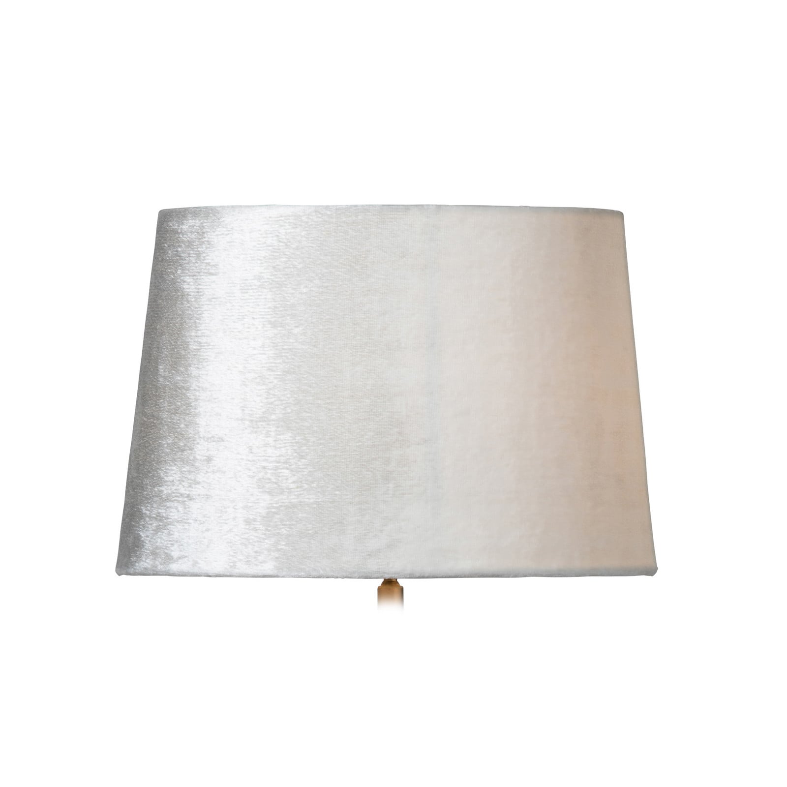 Lola lampeskærm, cremefarvet, Ø 33 cm, fløjl – Watt &amp; Veke Watt & Veke - Design - Stof / tekstil