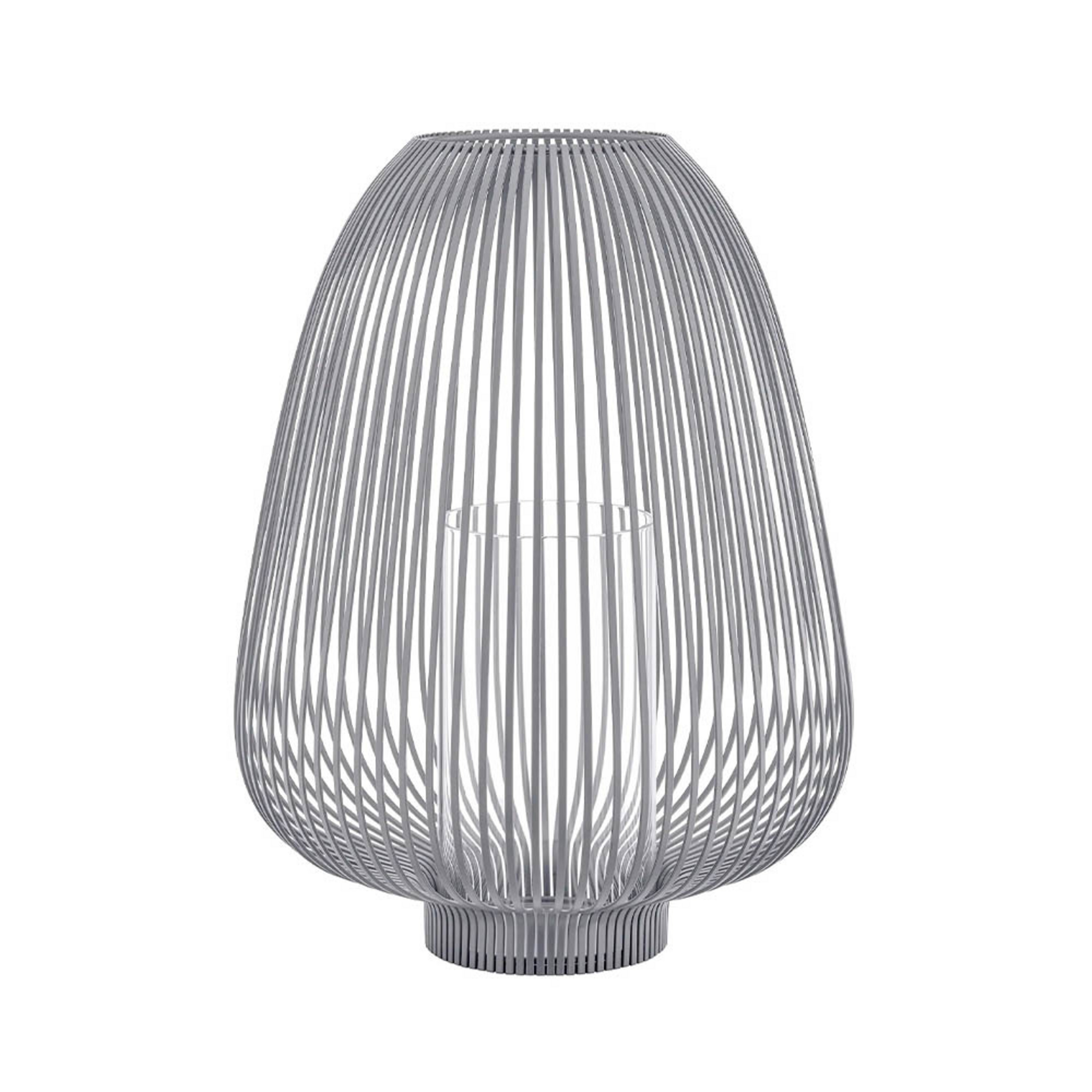 Lyva Lanterne L Steel Gray - Blomus