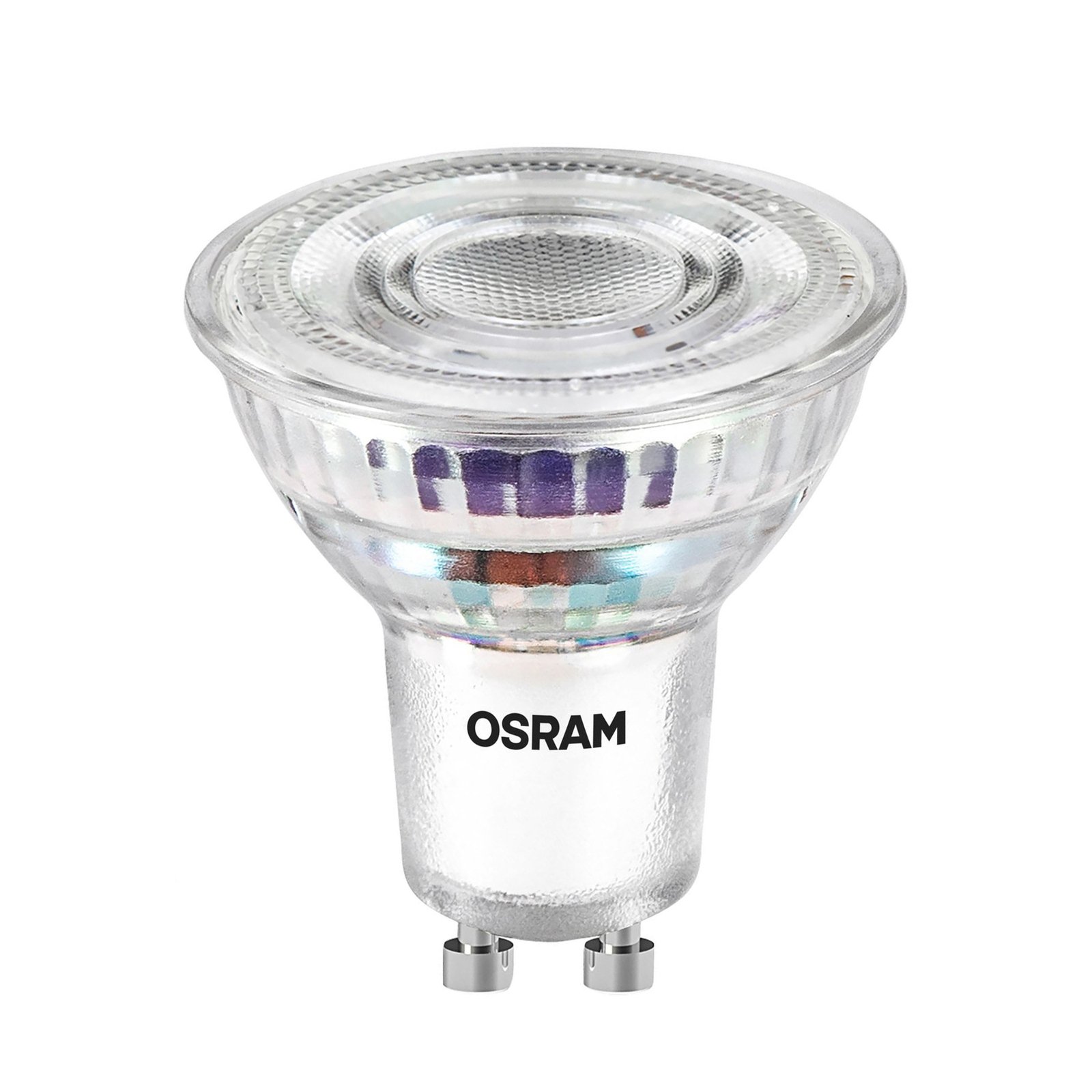 Source lumineuse LED OSRAM PAR16 réflecteur GU10 2,5W 100° 2.700K