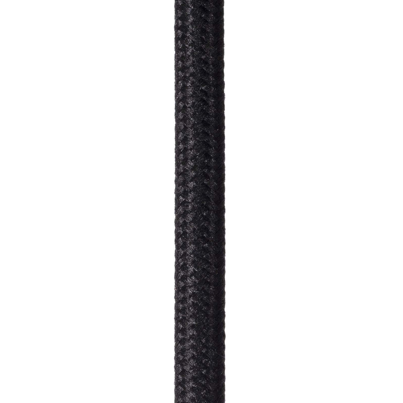 Lampa wisząca Joanet, Ø 16 cm, 1-punktowa, szkło, czarny