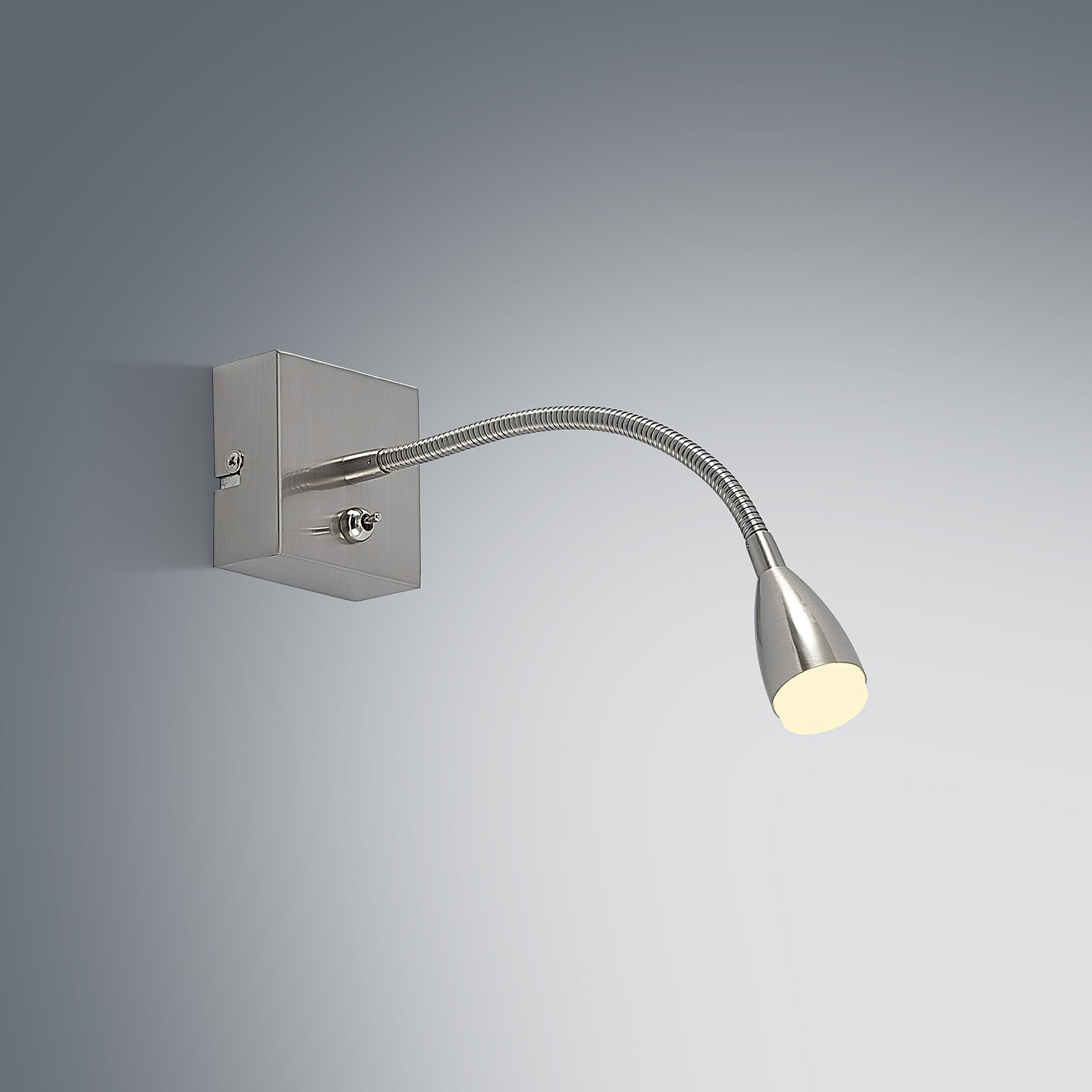 Jolka LED Nástěnné Svítidlo Nickel - Lindby