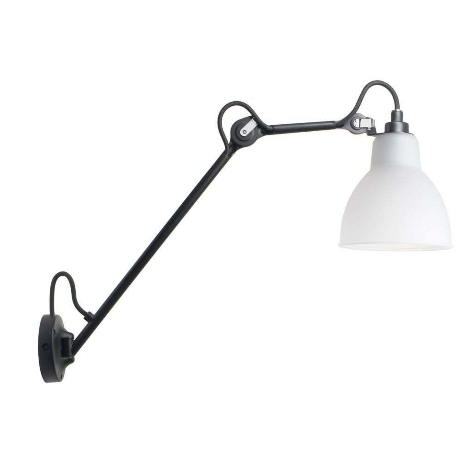 122 Zidna lampa Crna/Polikarbonat - Lampe Gras