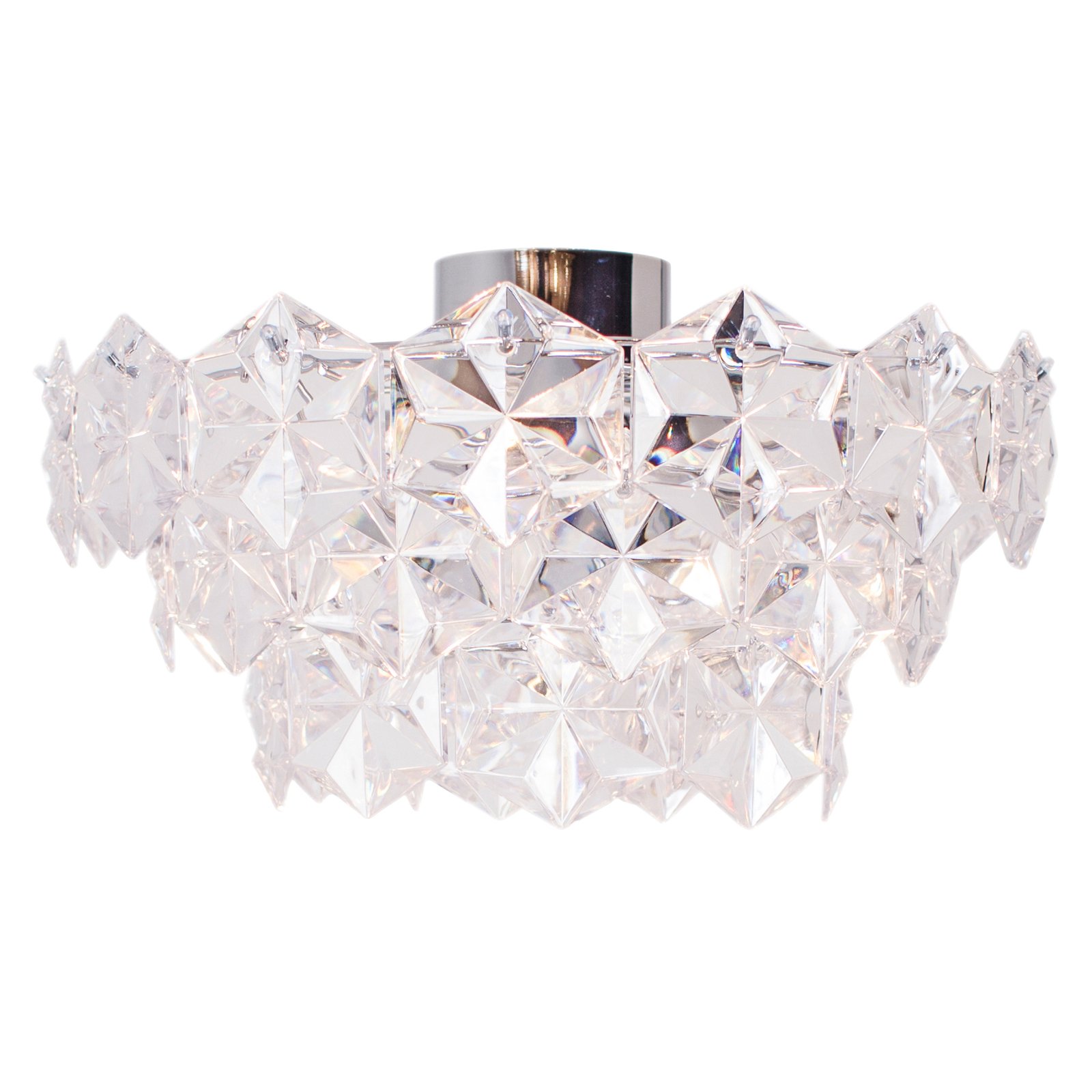 Monarque Plafonnier Chrome/Clear - By Rydéns