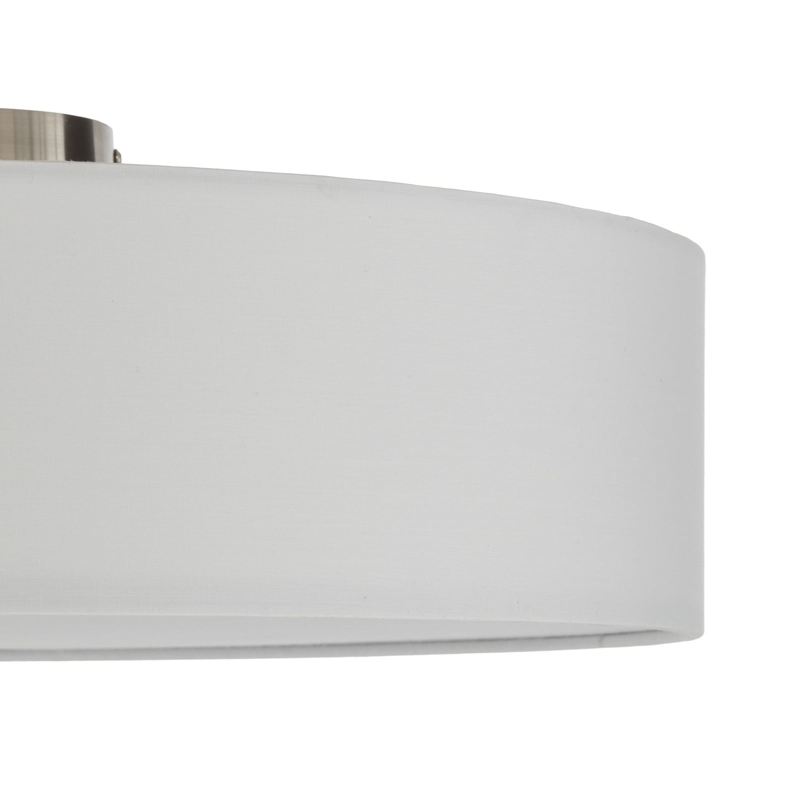 Sebatin Deckenleuchte Ø50 Cream/White/Nickel - Lindby Sebatin Deckenleuchte Ø50 Cream/White/Nickel - Lindby