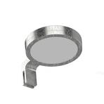 Lightme Aqua On-Top LED mirror light silver leaf