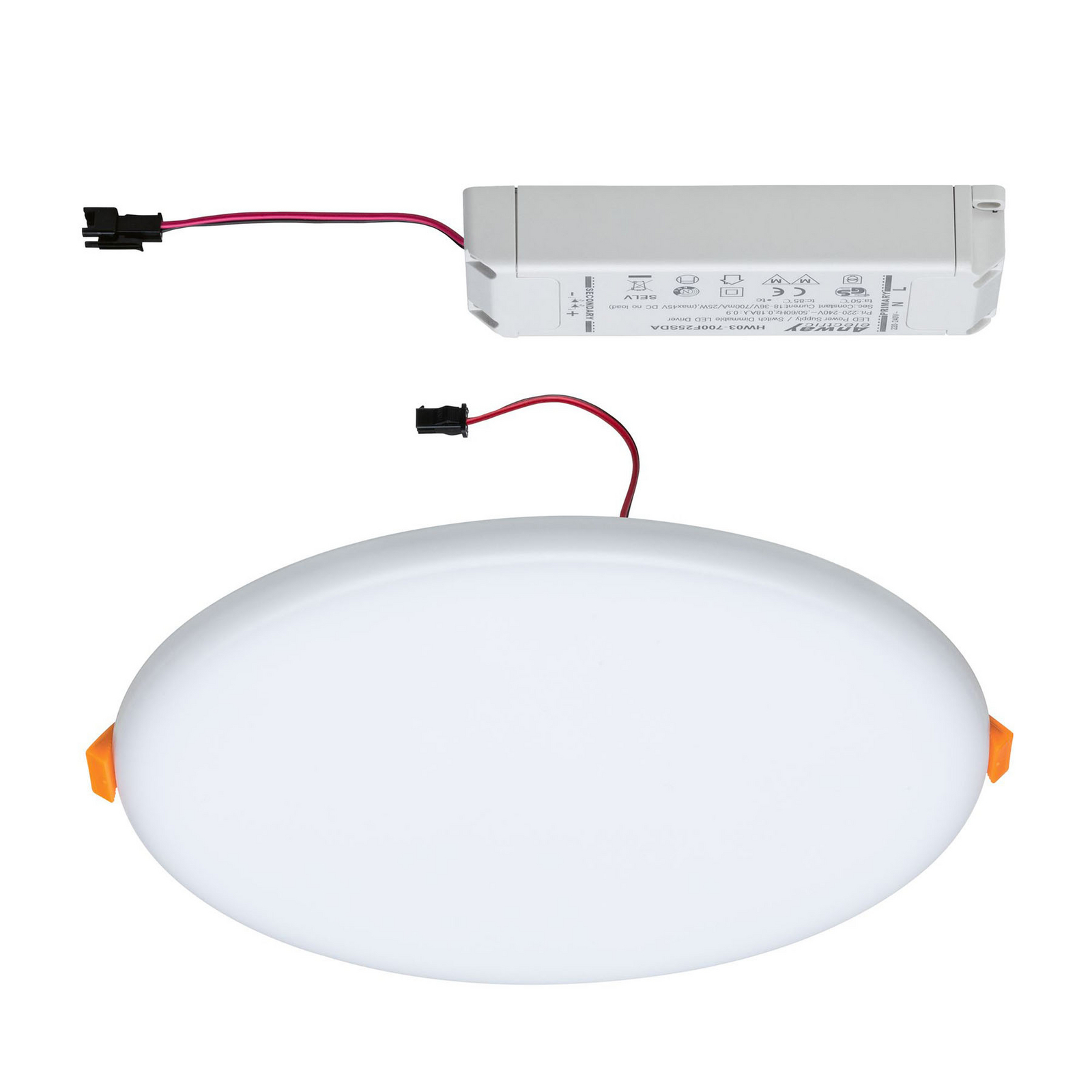 Paulmann LED-Panel Veluna 3.000K rund 3-Step-dim