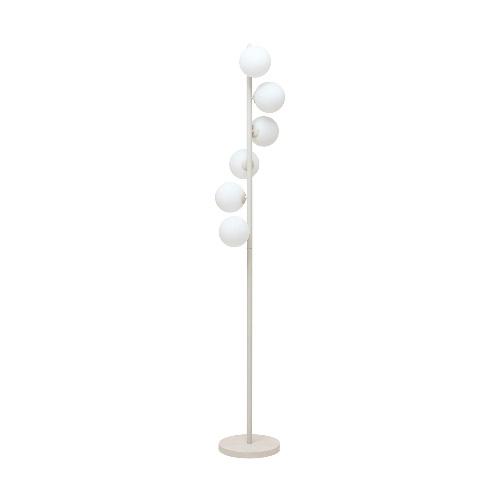 Lampe sur pied KARE Scala Balls, grège, verre, 160 cm, G9