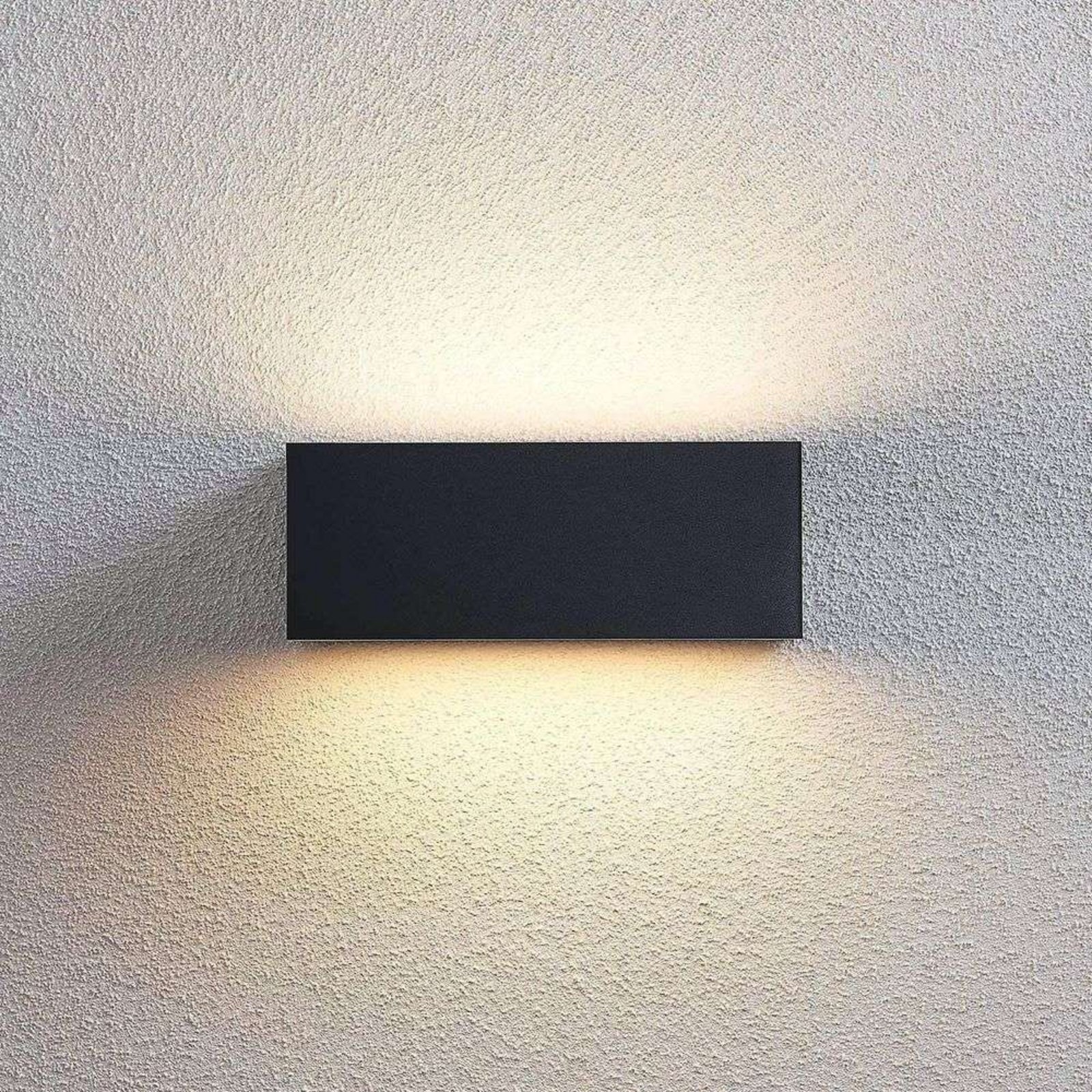 Nienke LED Ulko Seinävalaisin IP65 L23 Dark Grey - Lindby