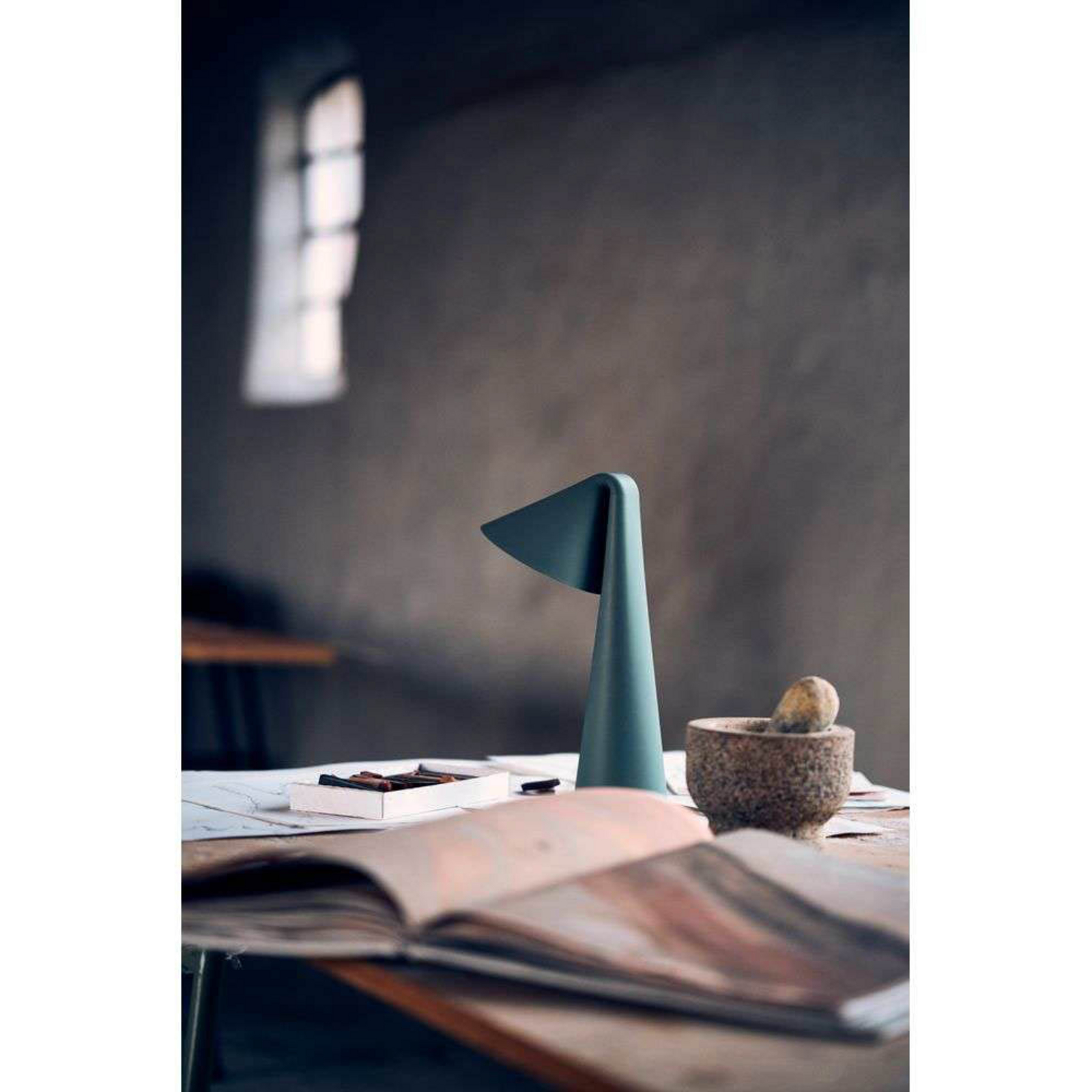 Ami Portable Table Lamp Sage Green - Frandsen