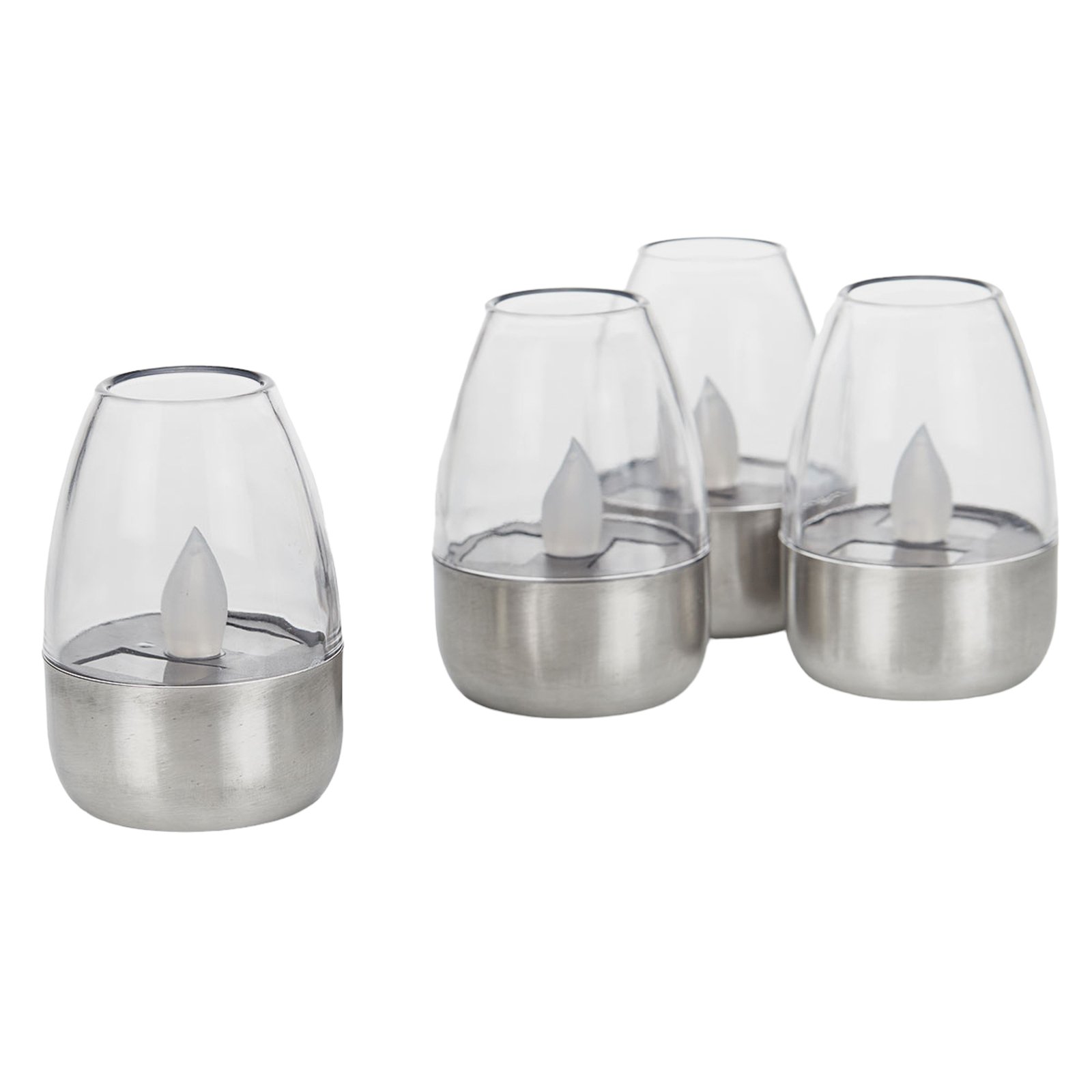 Pedas Solcelle Lampe Steel - Lindby