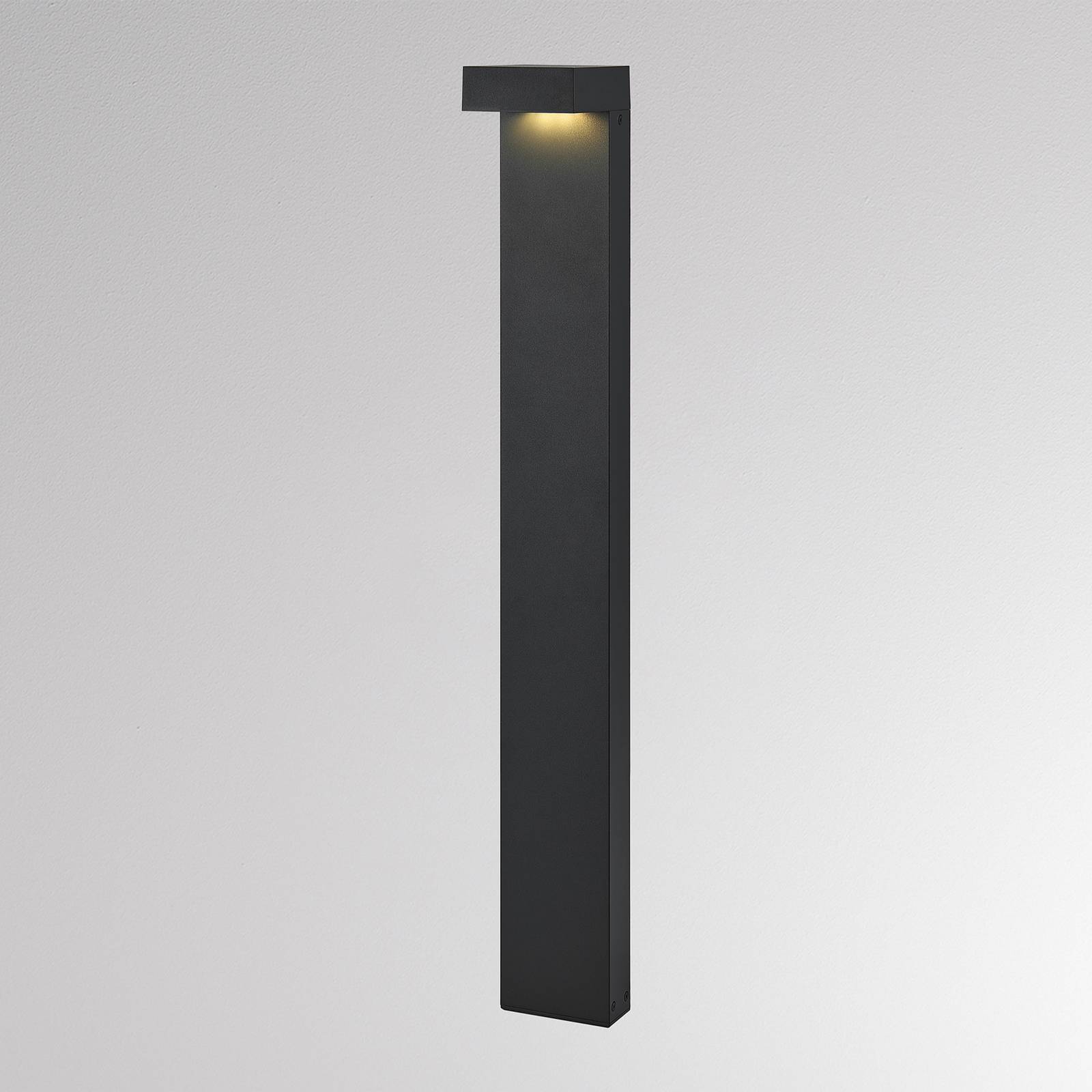 Molto Luce Ato Led Path Light, Height 85 Cm, Dali, Anthracite, Ip65, Metal