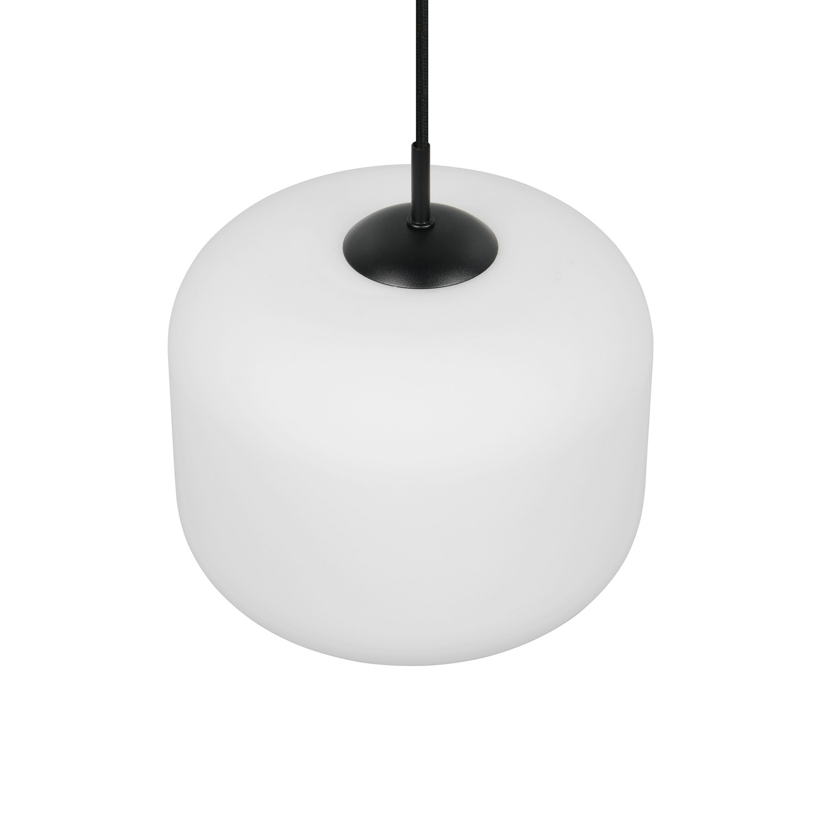 Hanglamp Signe, Ø 25 cm, wit, glas, E27