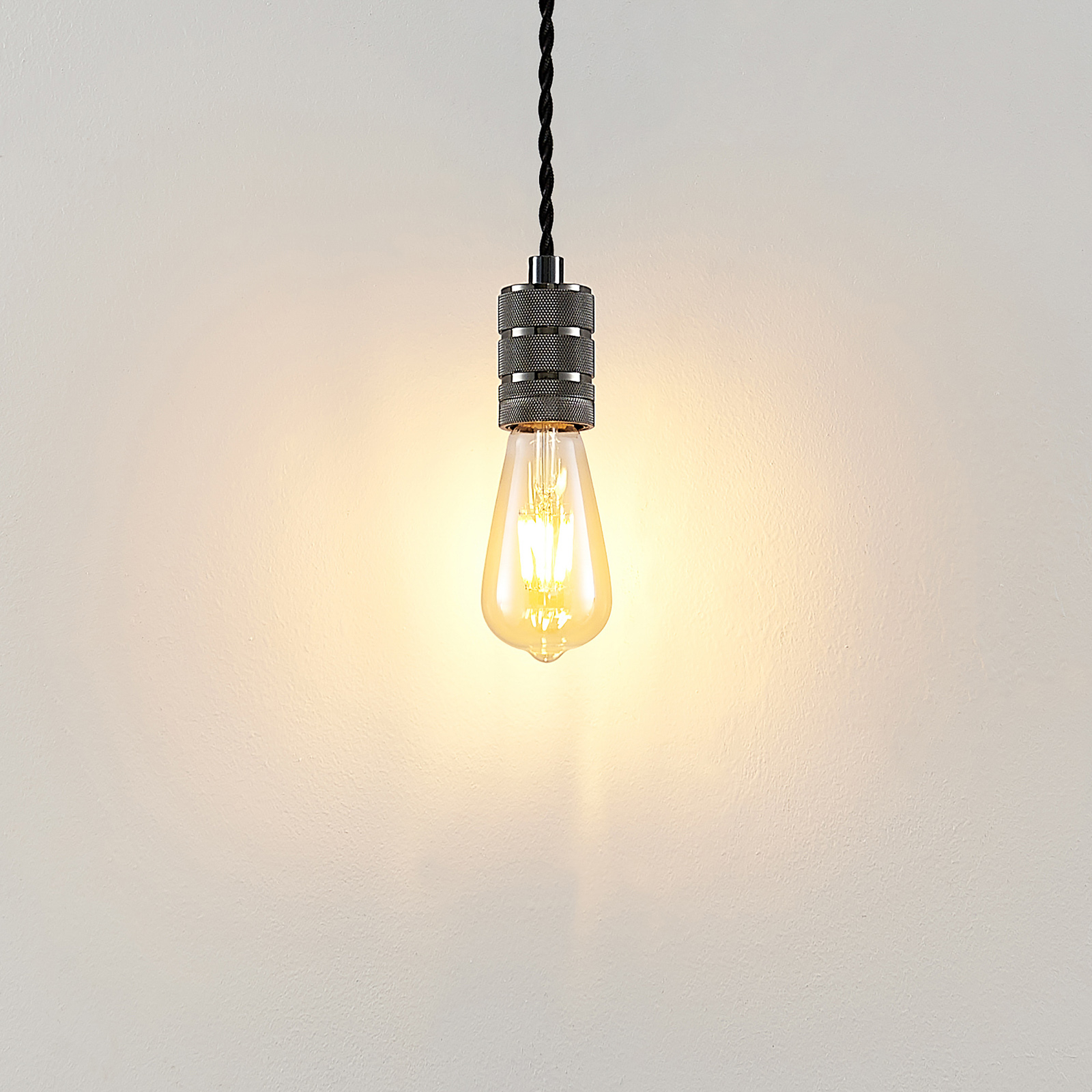 Lindby Debino hanglamp, donkergrijs