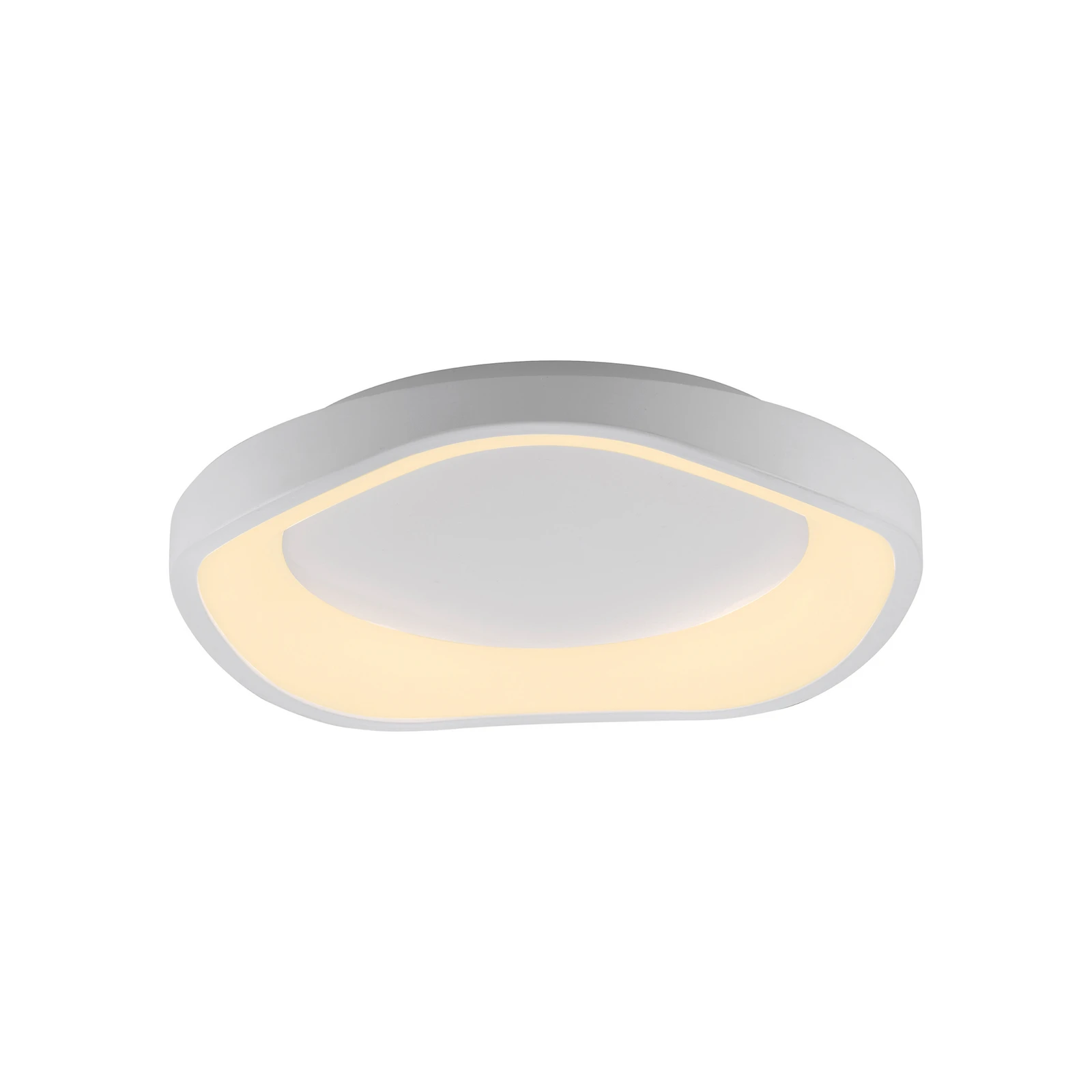 Plafonnier LED MONTA, blanc, Ø 40 cm, métal, Switchdim