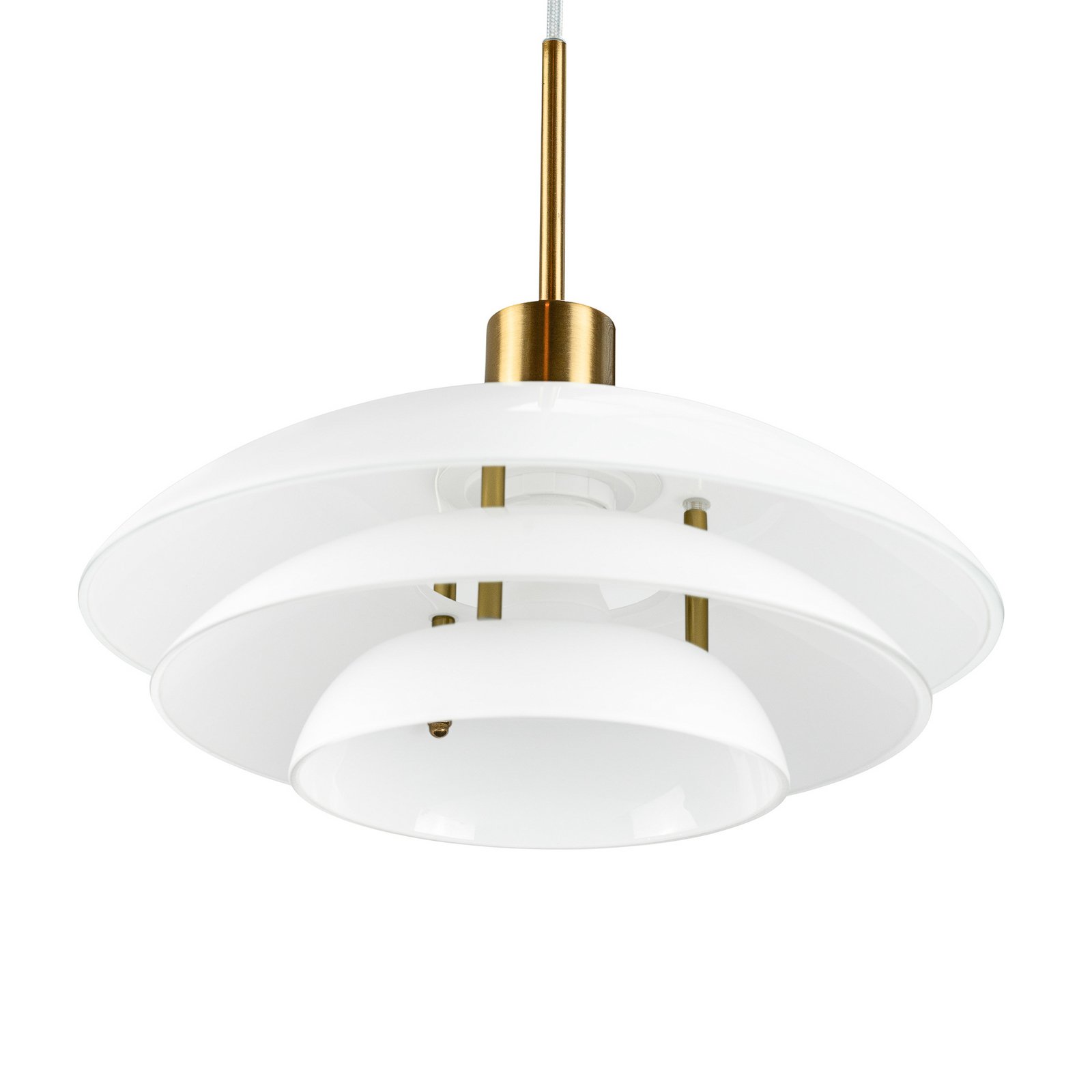 DL31 Lampada a Sospensione Opale/Ottone - DybergLarsen