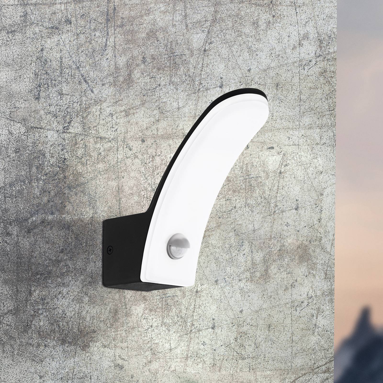 LED buitenwandlamp Fiumicino met sensor