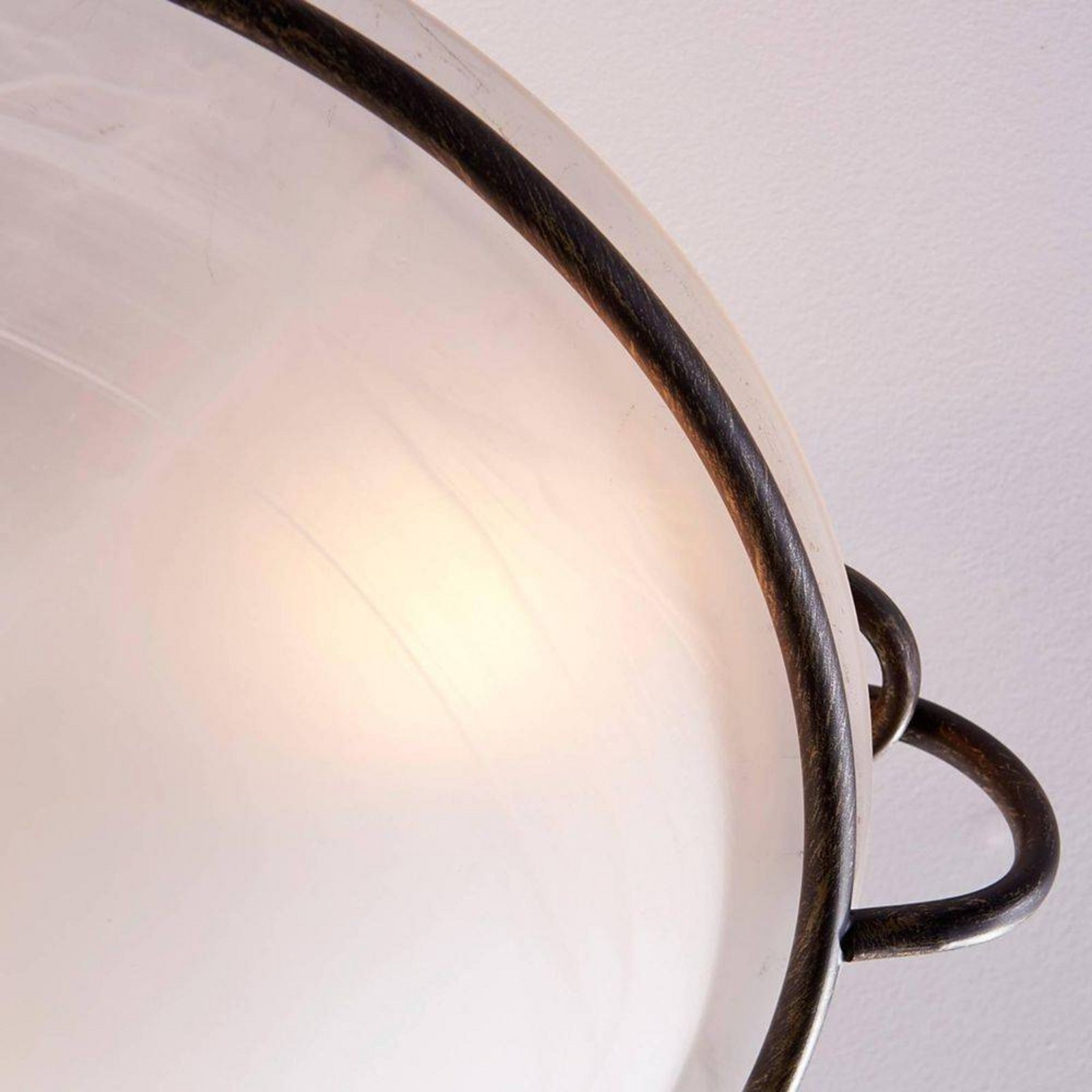 Rando Deckenleuchte White/Antique - Lindby