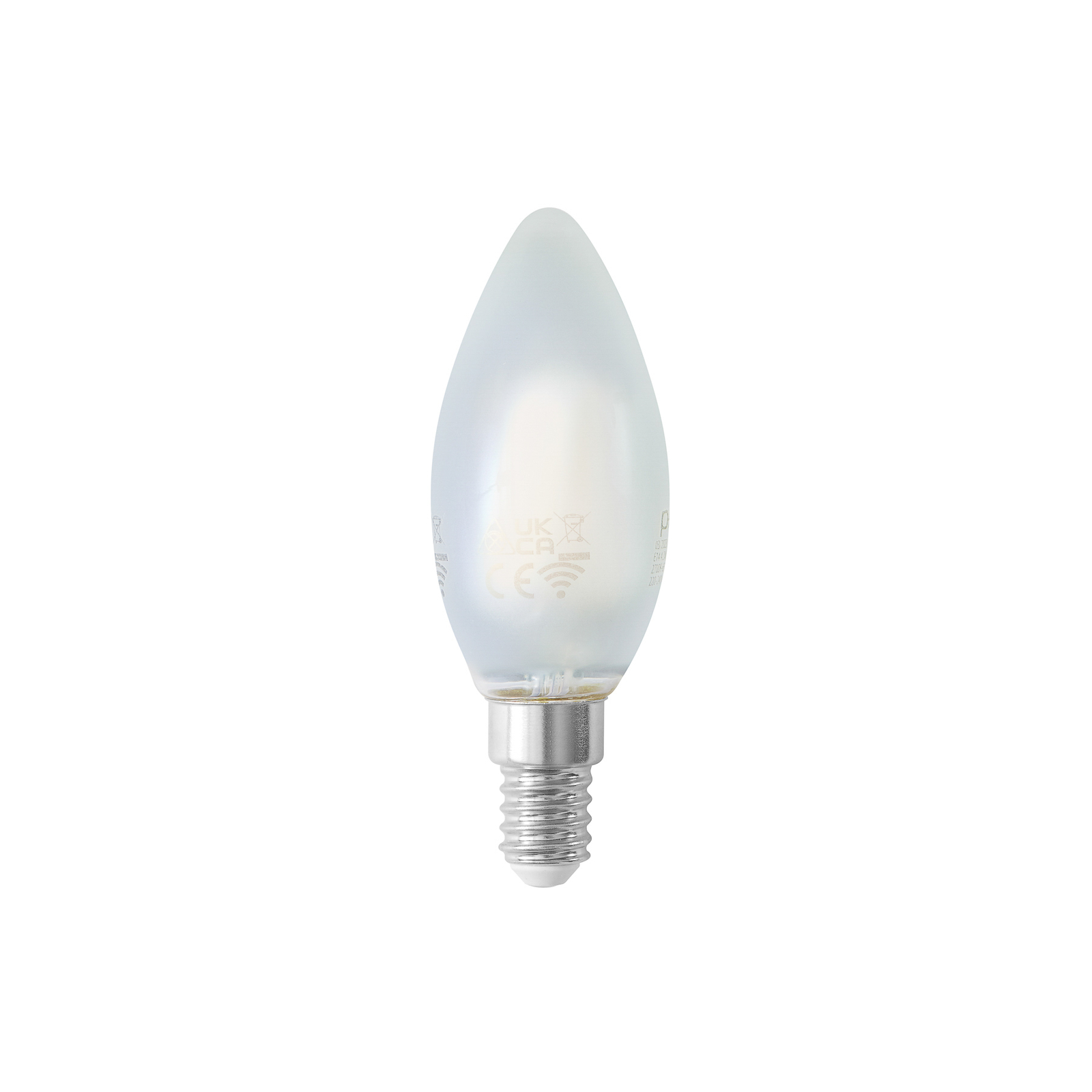 Smart bougie LED E14 4,2W WLAN mate tunable white