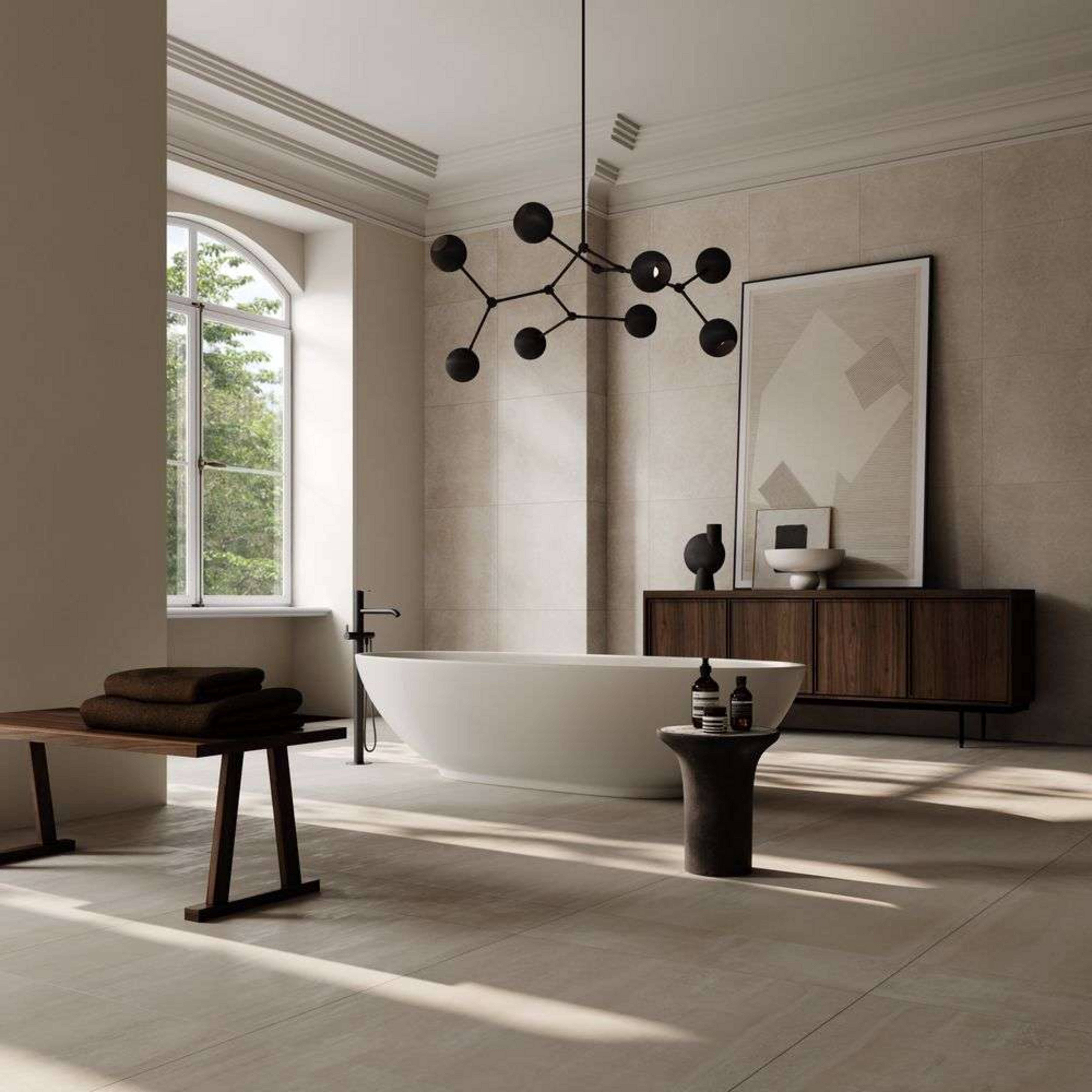 Sphere Vase Bubl Medio Noir - 101 Copenhagen