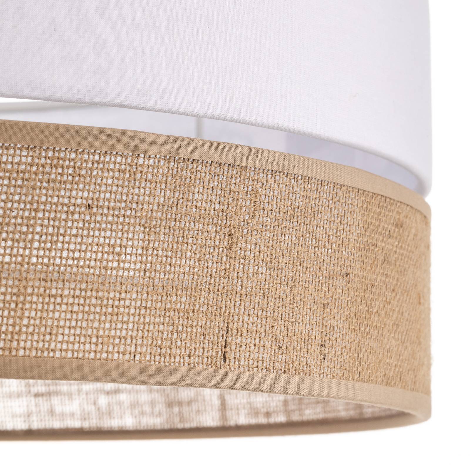 Lampa sufitowa Linobianco, Ø 45 cm