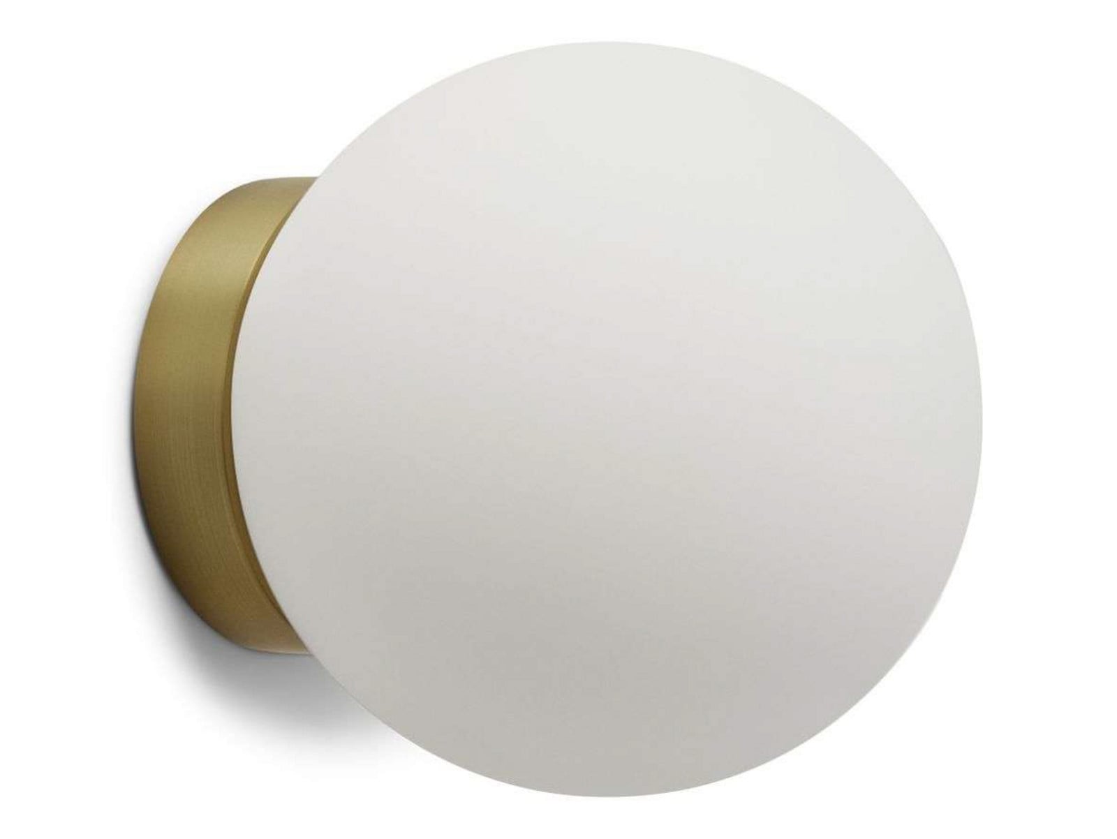 Palla C135 LED-taklampa, IP44, m&auml;ssing/opal ANTIDARK - Badrum - Glas