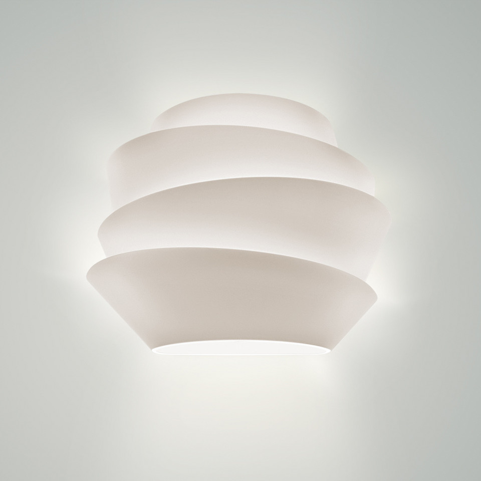 Foscarini Le Soleil vägglampa R7s, vit från Foscarini