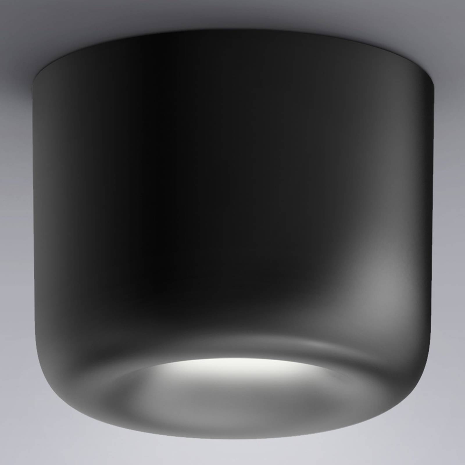 serien.lighting Cavity Ceiling L, fekete