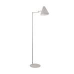 Vloerlamp Cosima, lichtgrijs, hoogte 126 cm, metaal