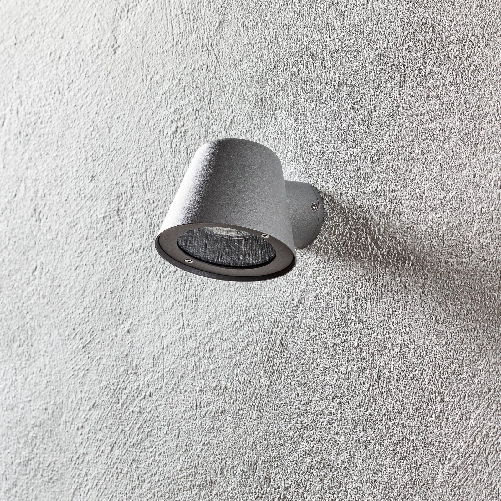 Aleria Außenwandleuchte, Aluminium, grau - Nordlux