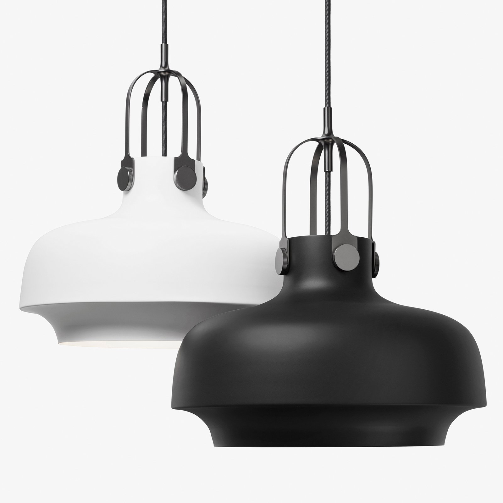 Copenhagen SC7 Pendelleuchte schwarz/messing - &Tradition