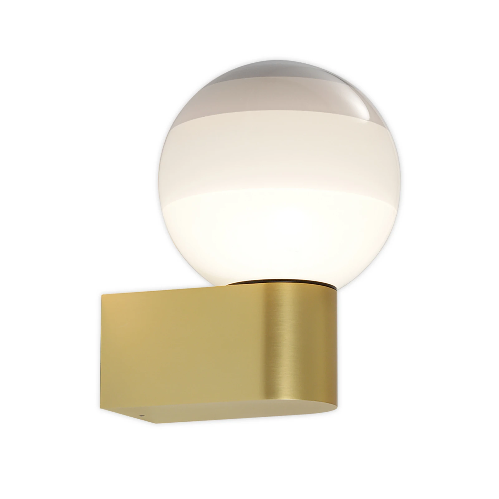 MARSET LED sieninis šviestuvas „Dipping Light A1“, baltas/auksinis