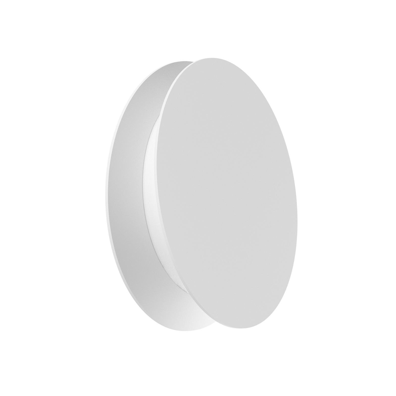 Yo-Yo LED-vägglampa, vit, 2.700 K, aluminium, PMMA, dimbar