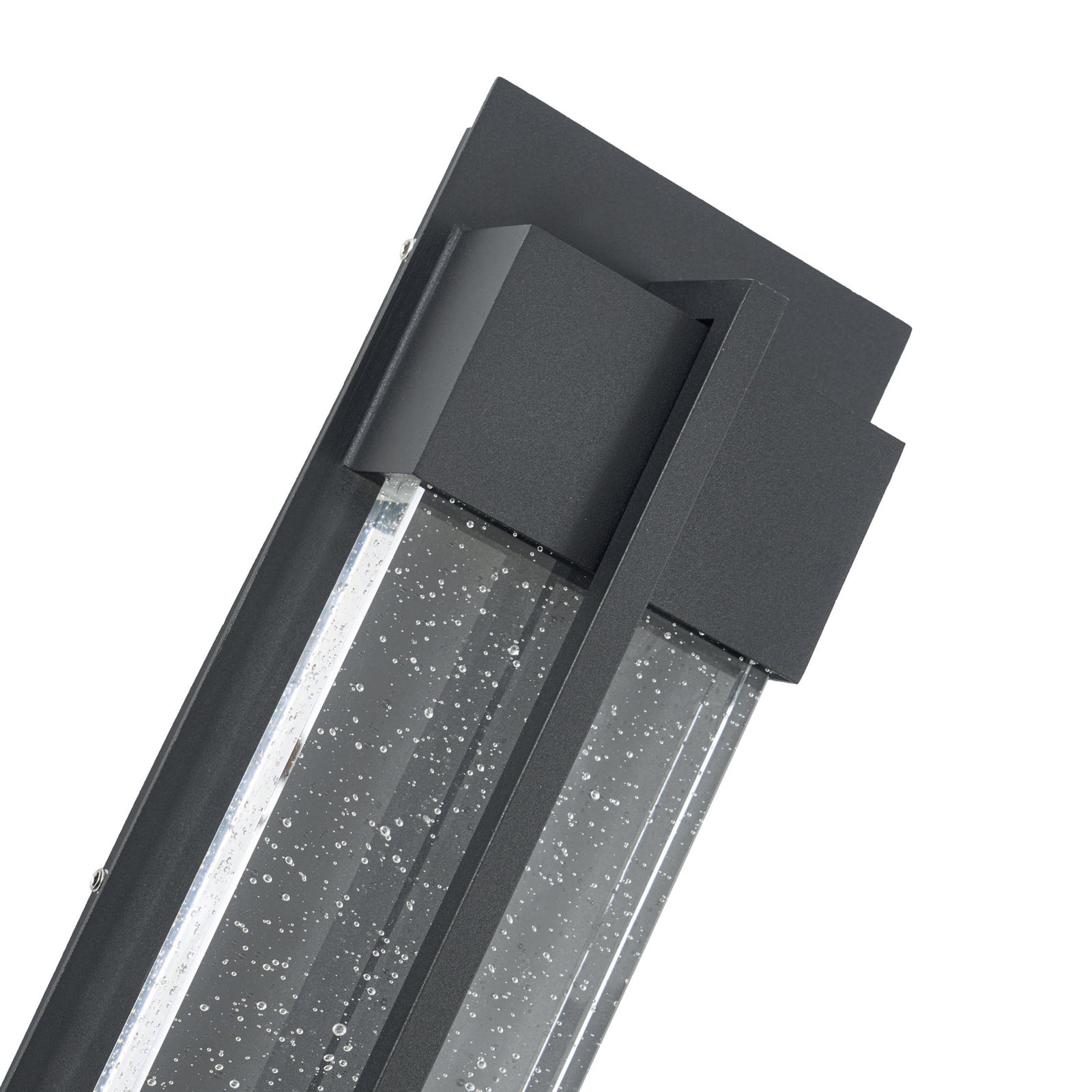 Velune LED-Außenwandlampe, anthrazit/klar 35cm CCT - Lucande Velune LED-Außenwandlampe, anthrazit/klar 35cm CCT - Lucande