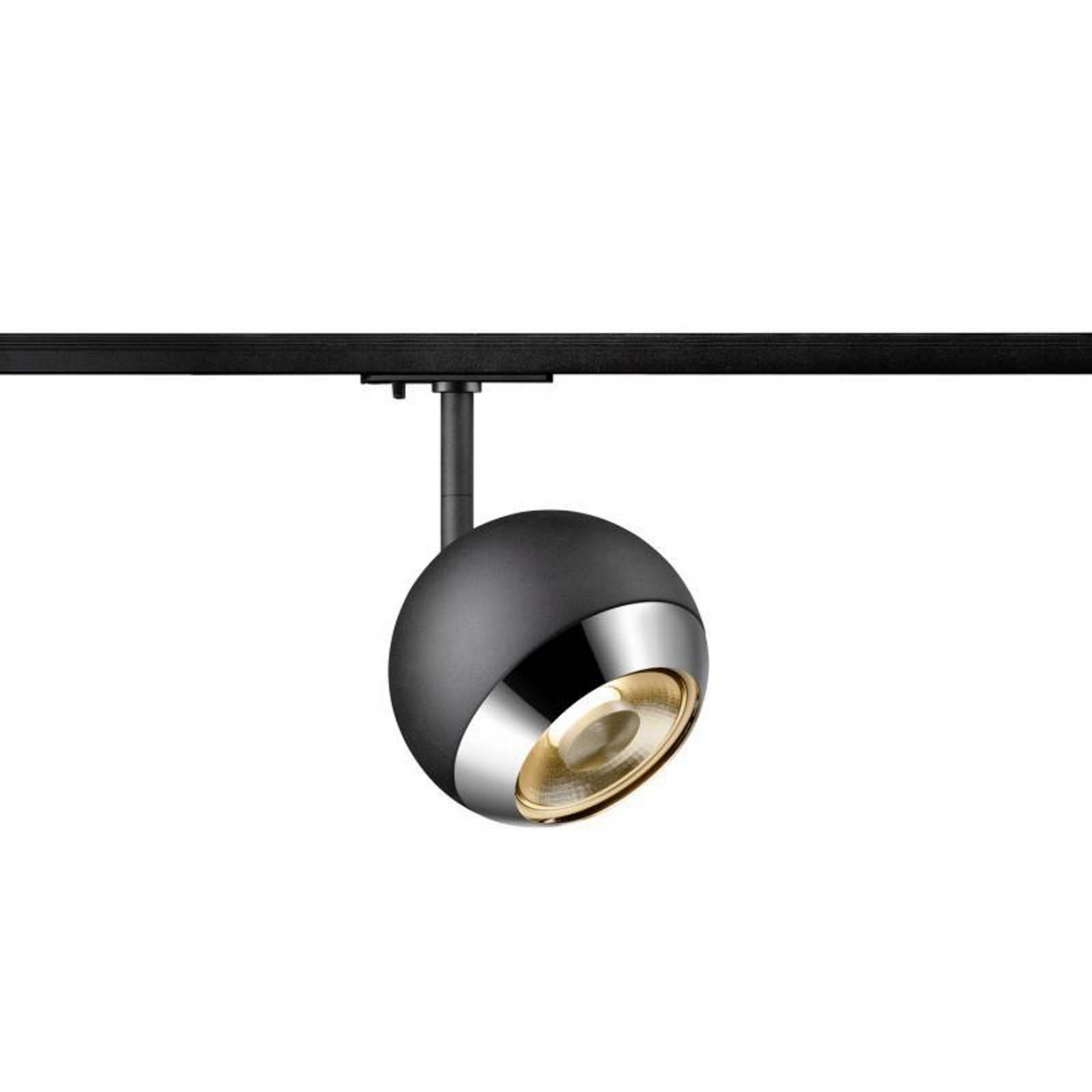 SLV Dekoring Light Eye 150, shiny chrome, Ø 14 cm, metal