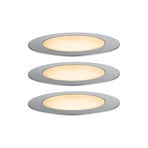 Paulmann Plug & Shine LED-Einbaulampe 2W 3er Ø7cm IP67