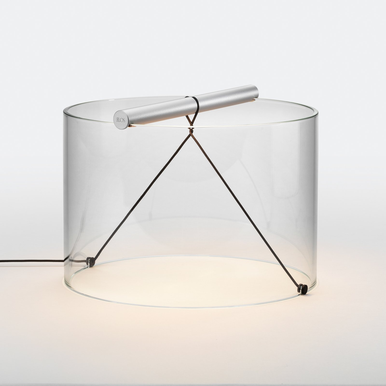 FLOS To-Tie T3 lampa stołowa LED, aluminium