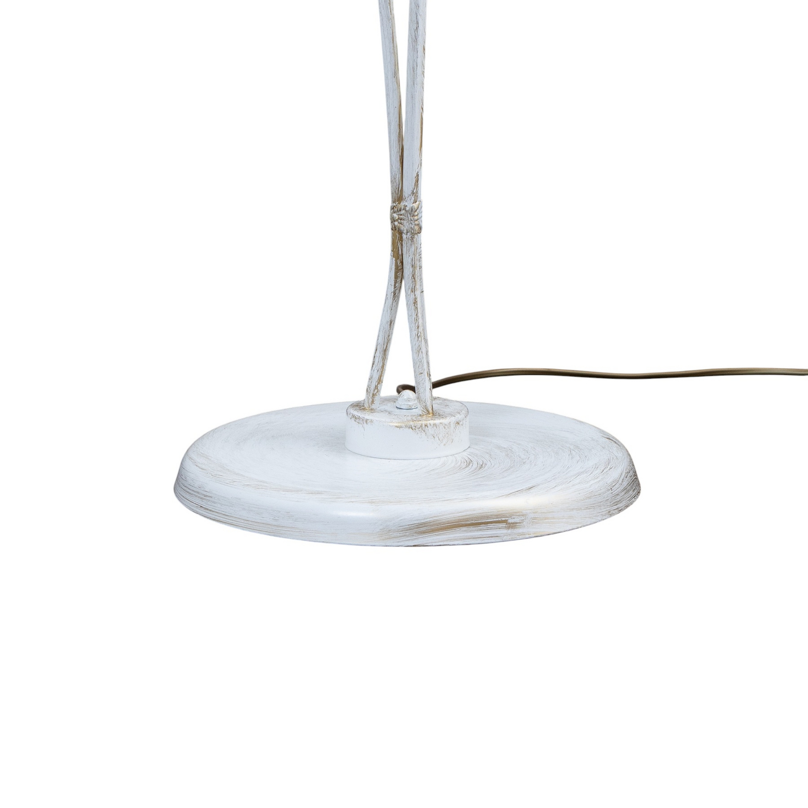Lámpara de pie Botton estilo florentino, 3 luces