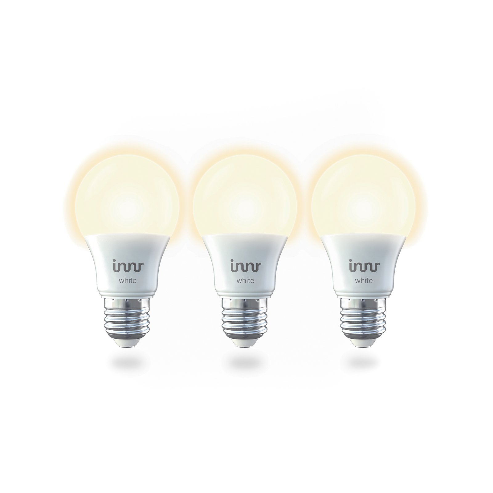 Innr LED-Lampe Smart Bulb White E27 8,5W, 3er