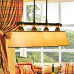 Menzel Living Table - Висяща лампа с 4 светлини в кремав цвят